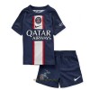 Officiële Voetbalshirt + Korte Broek Paris Saint-Germain Thuis 2022-23 - Kids